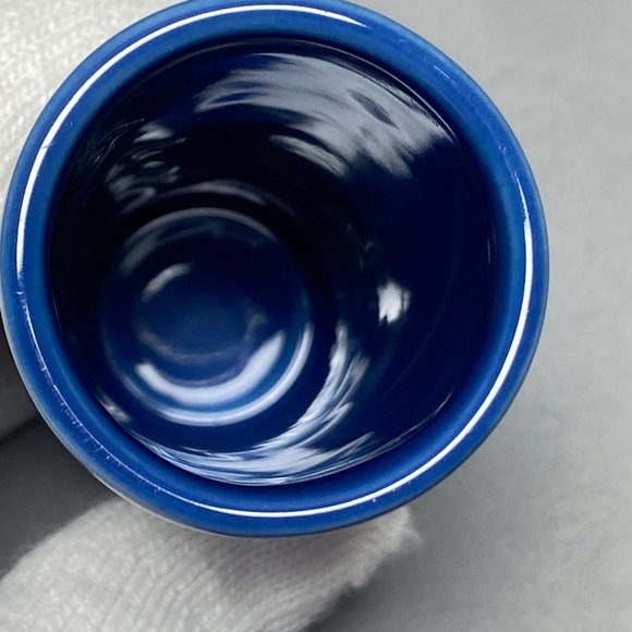 Multnomah Falls Oregon 3D Tall Shot Glass Cobalt Blue Shooter Souvenir - Picture 7 of 9